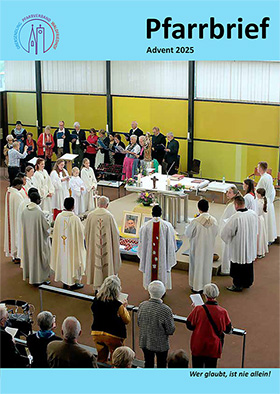 Titelbild des Pfarrbriefes Advent 2025 des Pfarrverbandes Obersendling-Waldfriedhof